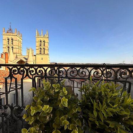 La Terrasse, Vue Sur Les Toits De Montpellier Apartamento Exterior foto